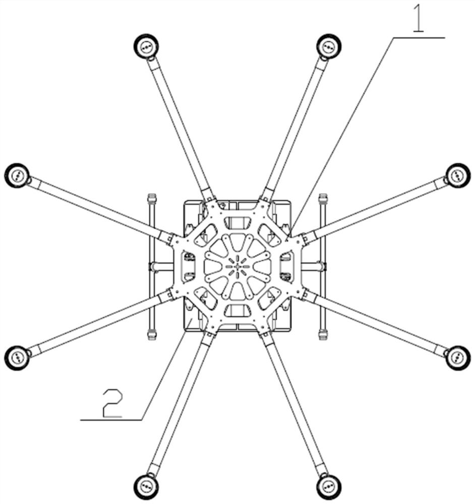 A device and method for killing agricultural pests by using drones to spray low-temperature airflow