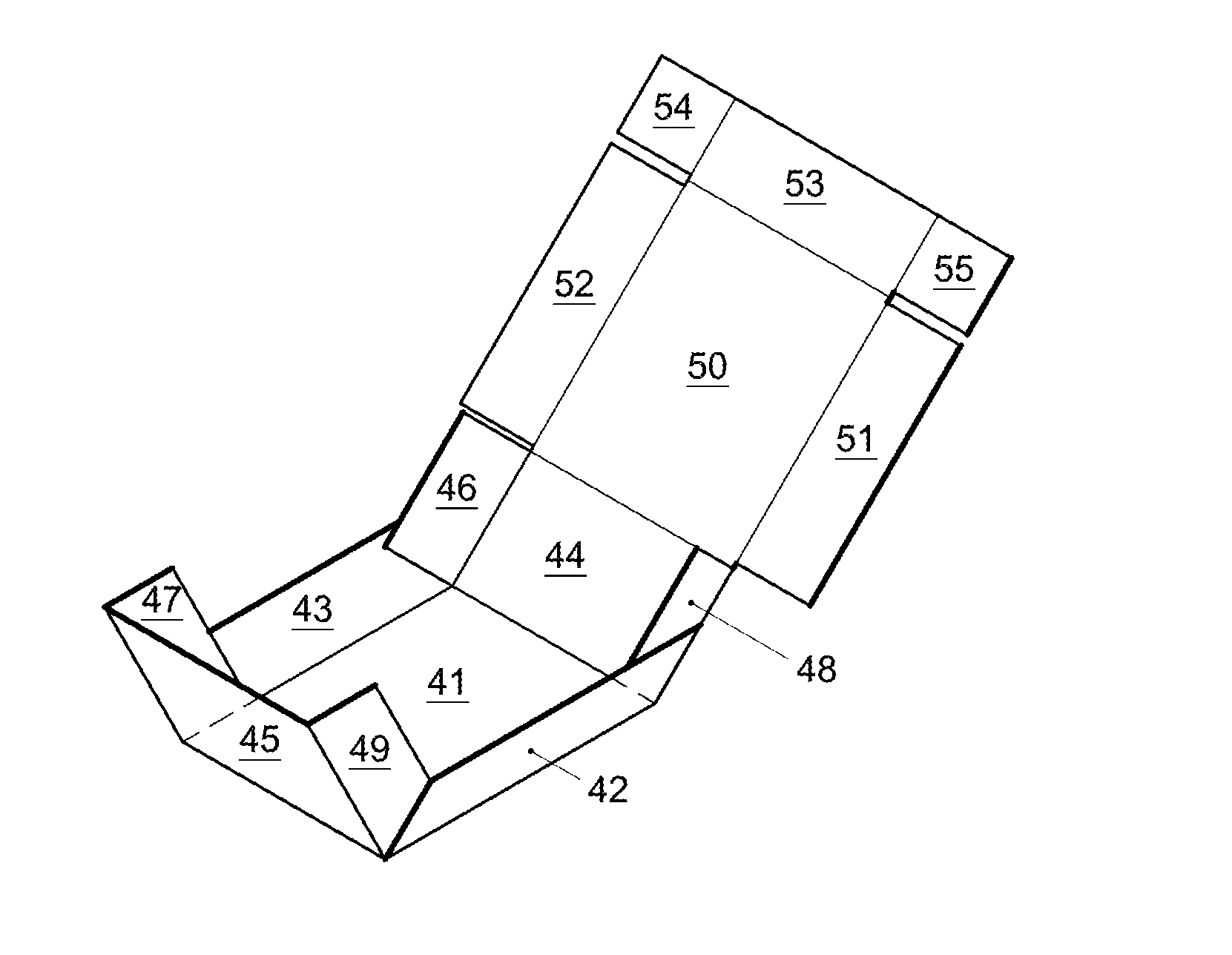 A method and system for automatically processing blanks for packaging boxes
