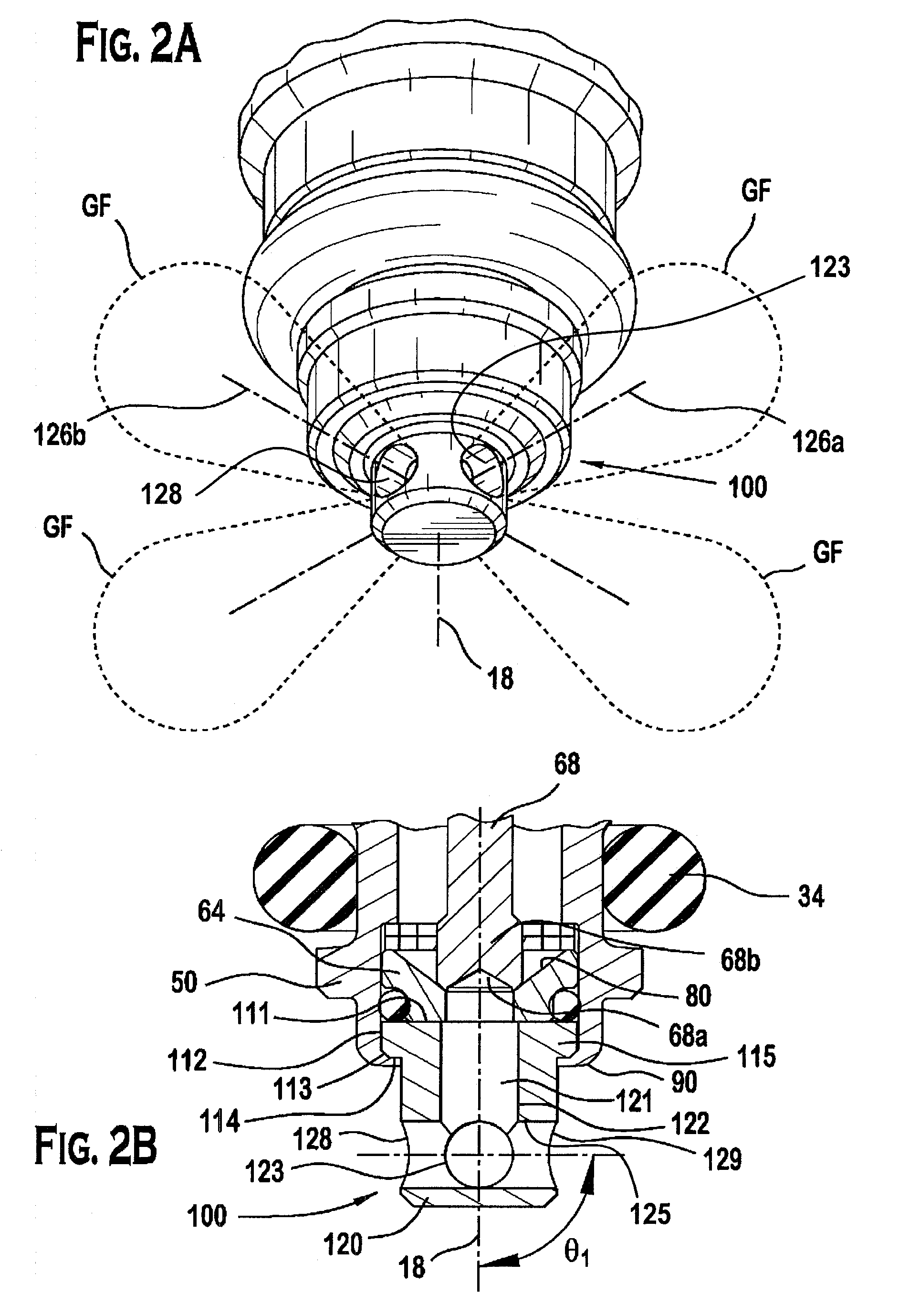 Fuel injector having an internally mounted cross-flow nozzle for enhanced compressed natural gas jet spray