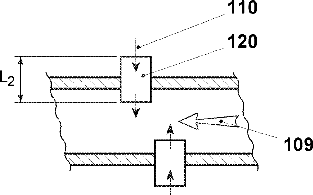 Damper assembly for reducing combustion-chamber pulsation