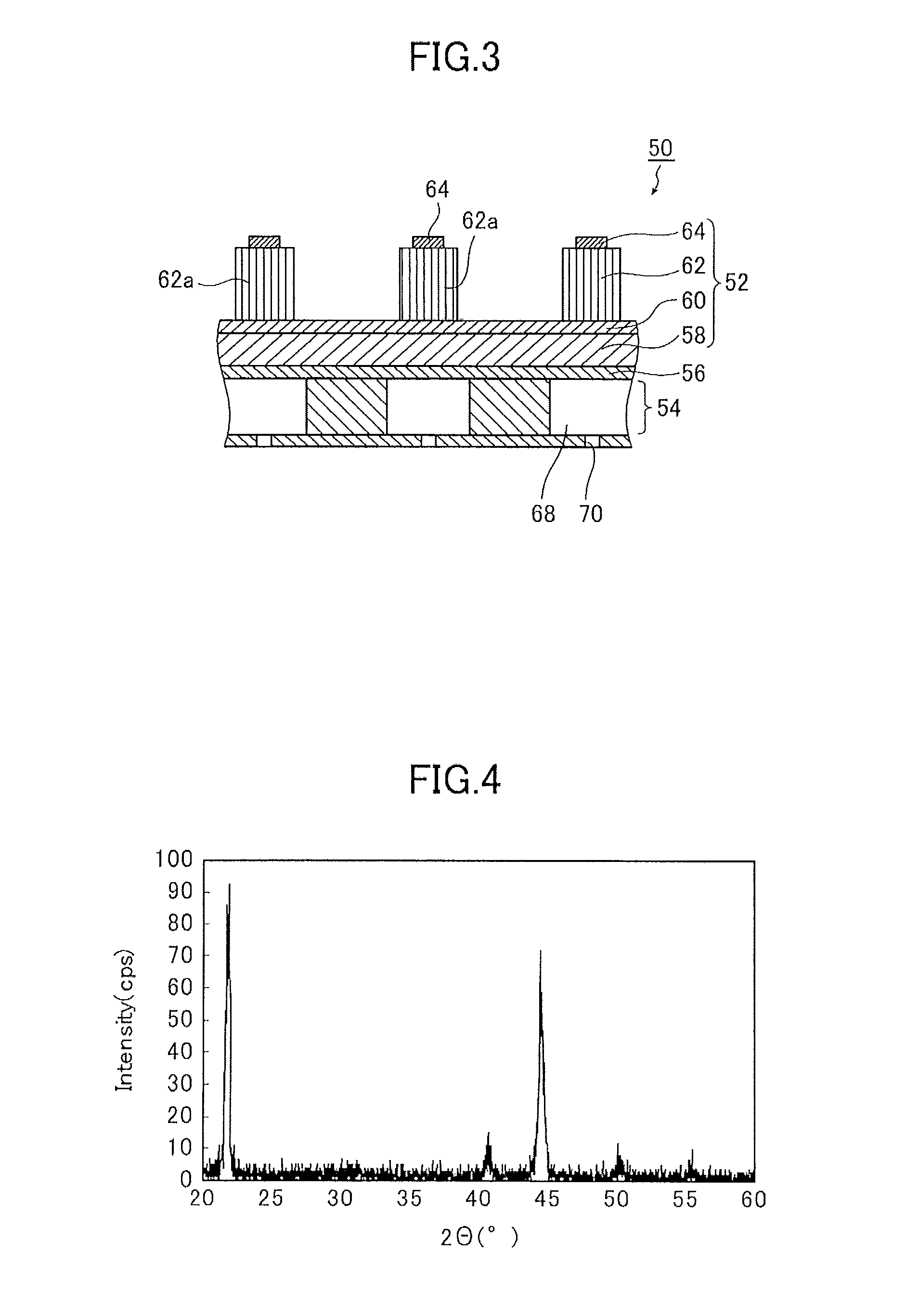 Film depositing apparatus, a film depositing method, a piezoelectric film, and a liquid ejecting apparatus