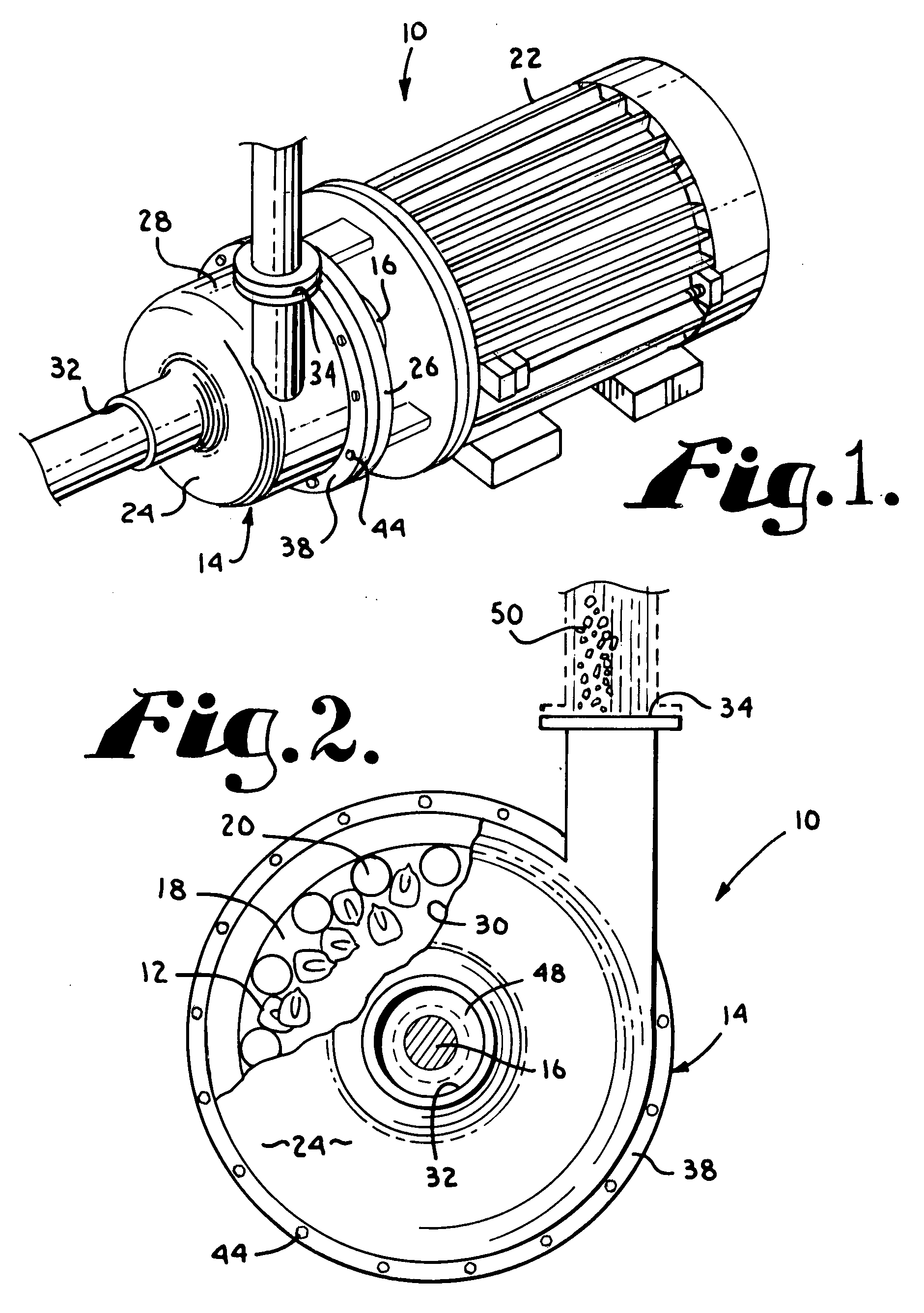 Method and apparatus for separating, purifying, promoting interaction and improving combustion