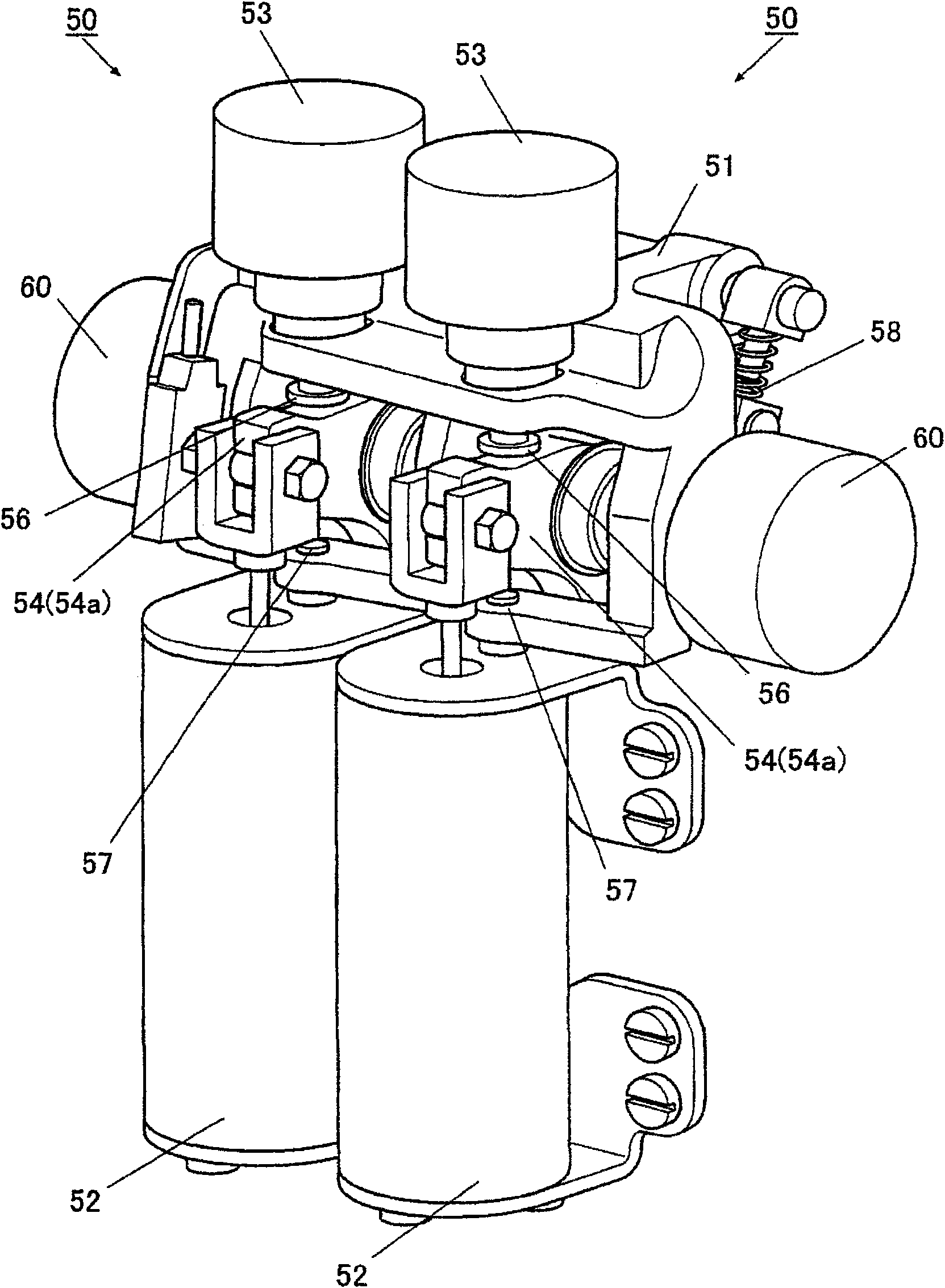 Needle bar reciprocating mechanism of sewing machine