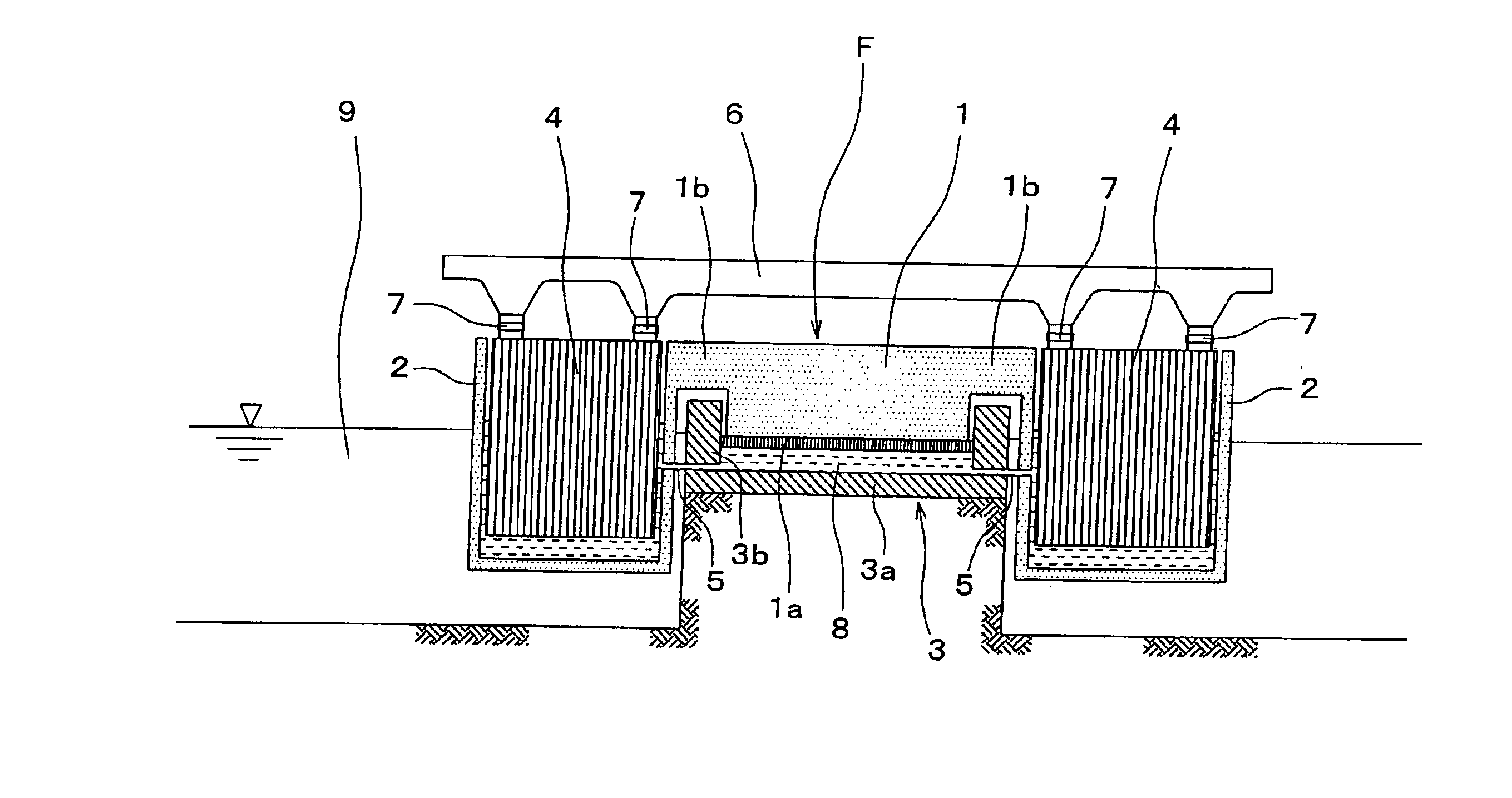 Automatic level-control floating apparatus