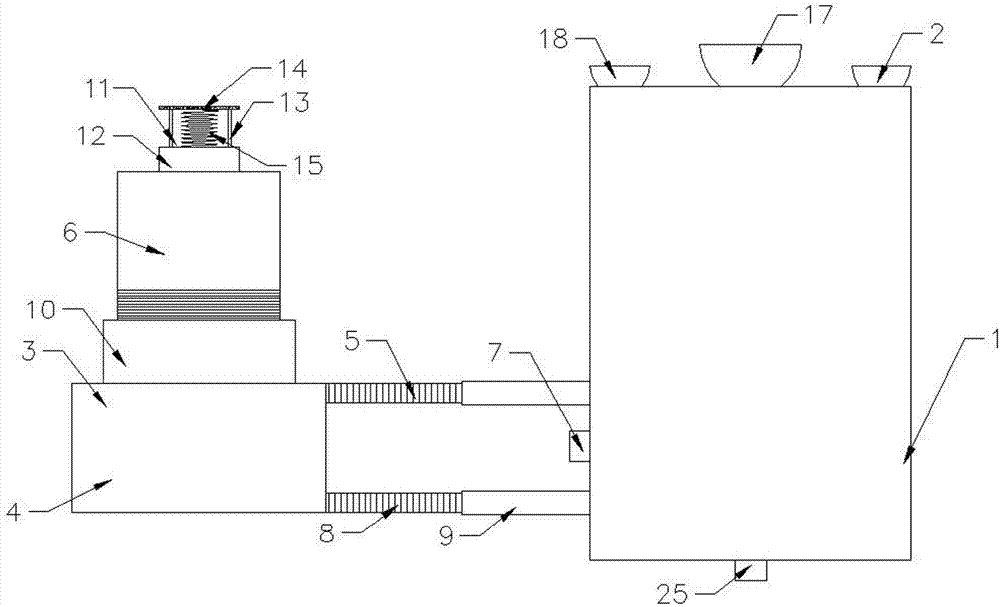 Switching auxiliary device convenient to detach