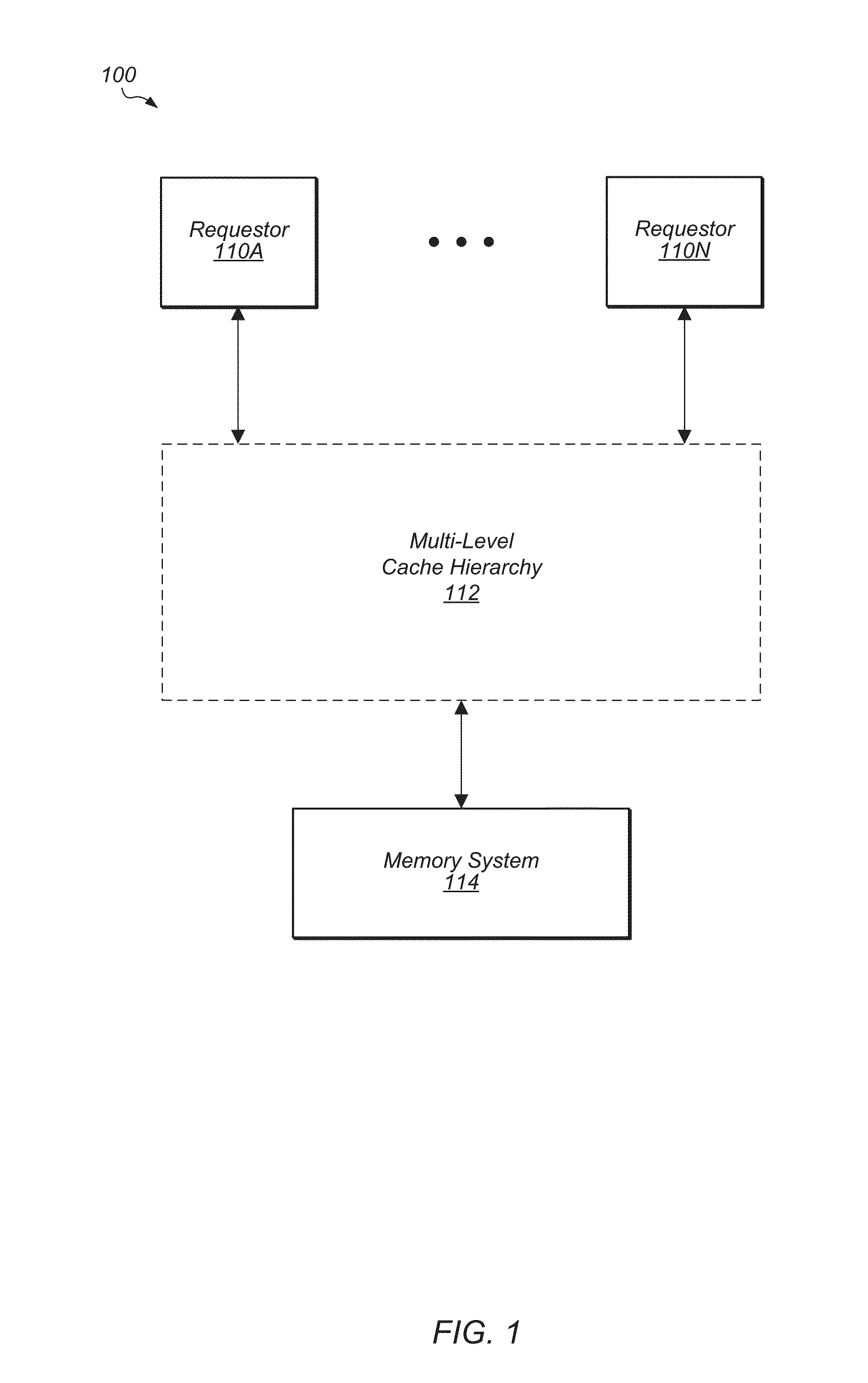 Selective victimization in a multi-level cache hierarchy