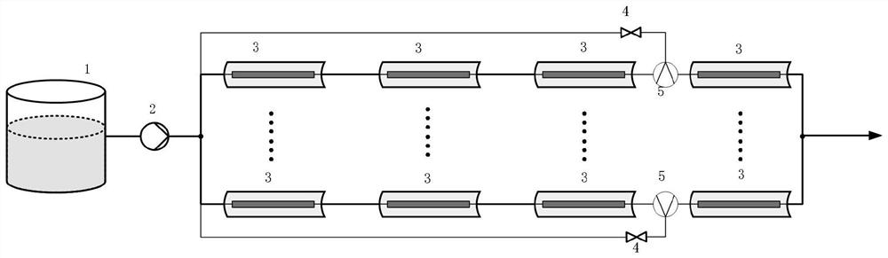 Groove type heat collection field oil injection adjusting system and oil temperature adjusting method