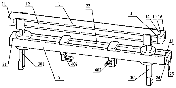 Adjustable double-fulcrum electronic module pulling tool