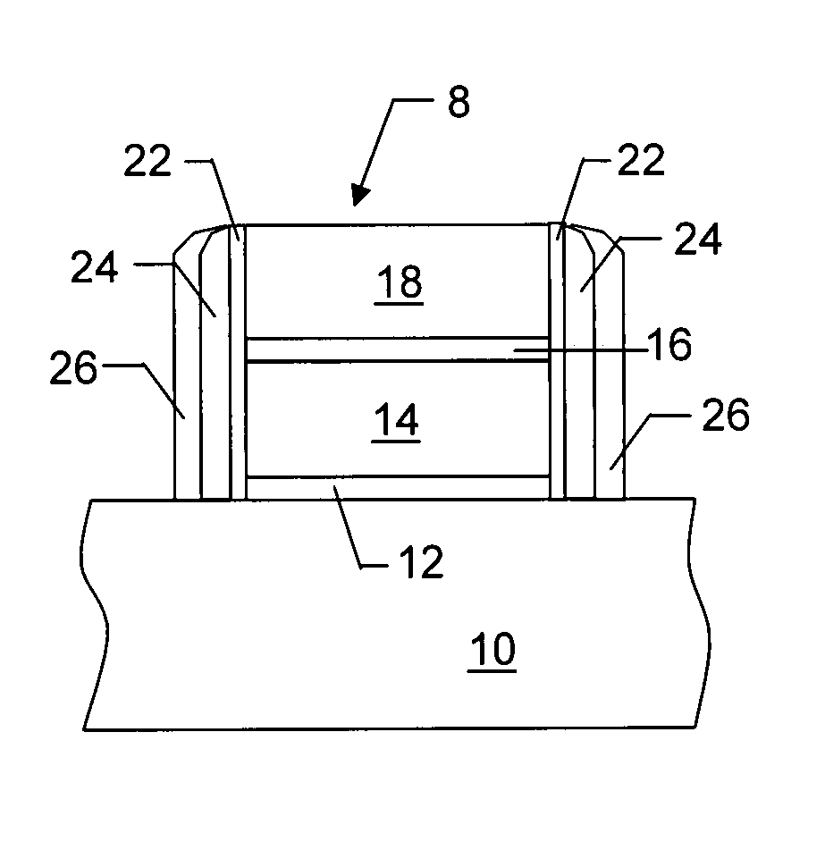 Non-volatile memory device having a nitride barrier to reduce the fast erase effect