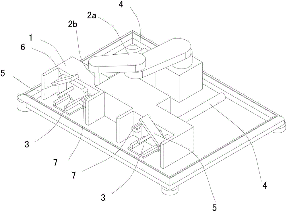 Wiring board fixing fixture and electrical box automatic assembly device