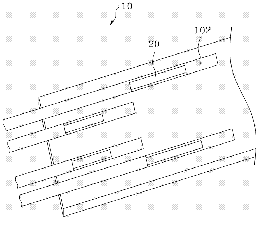 Welding structure for LED (light-emitting diode) array and circuit board thereof