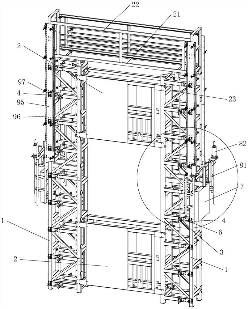 Gate groove construction device and gate groove construction method