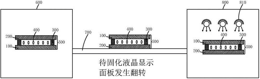 Ultra-violet curing device and box adhesive curing method