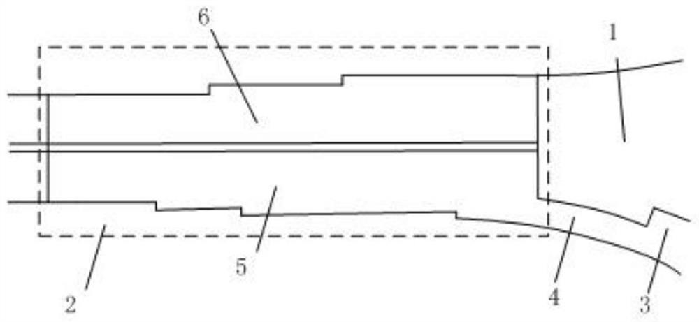 Asymmetric excavation construction organization method for super-large-section double-multi-arch tunnel