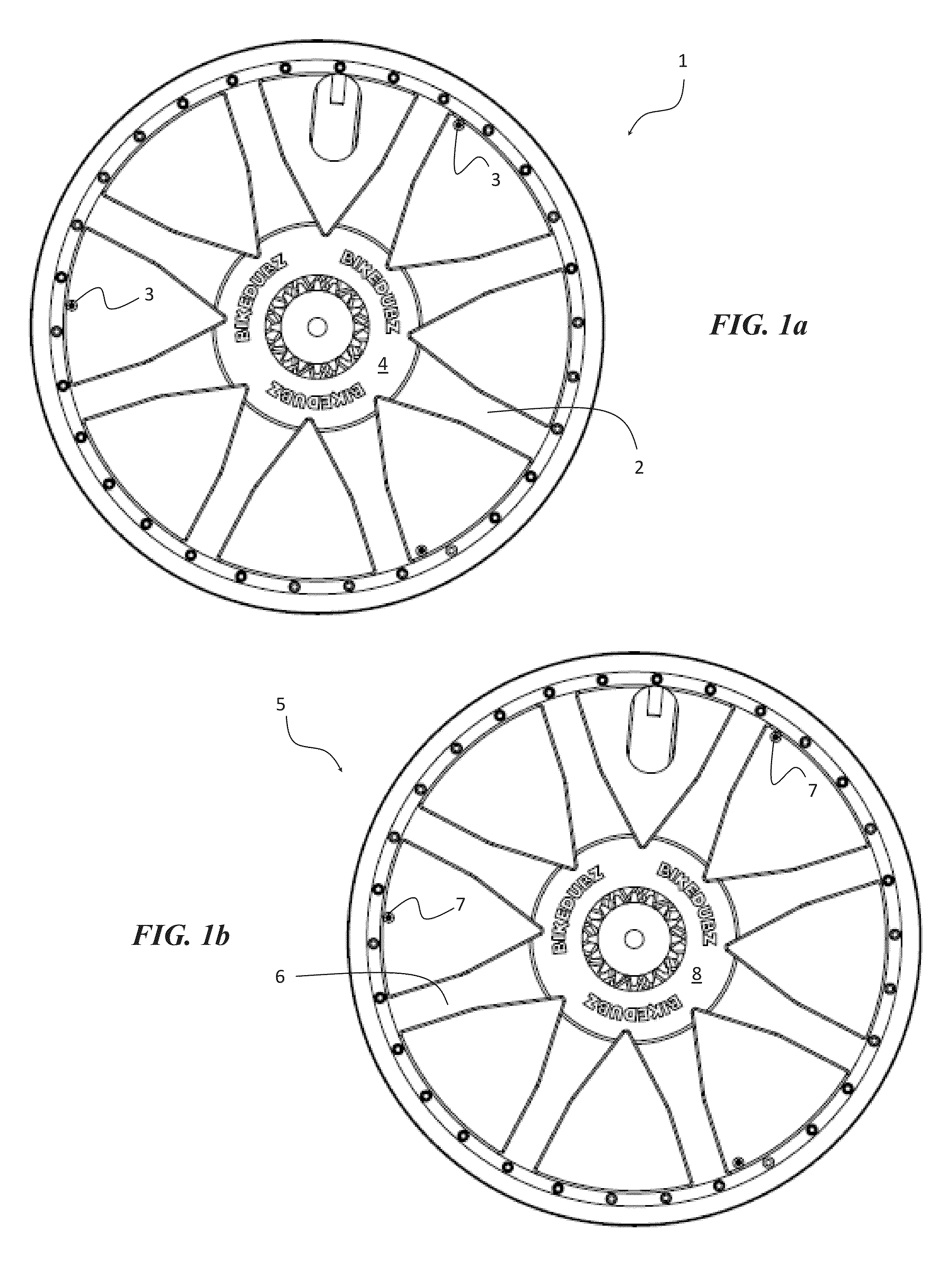 Wheel cover assembly
