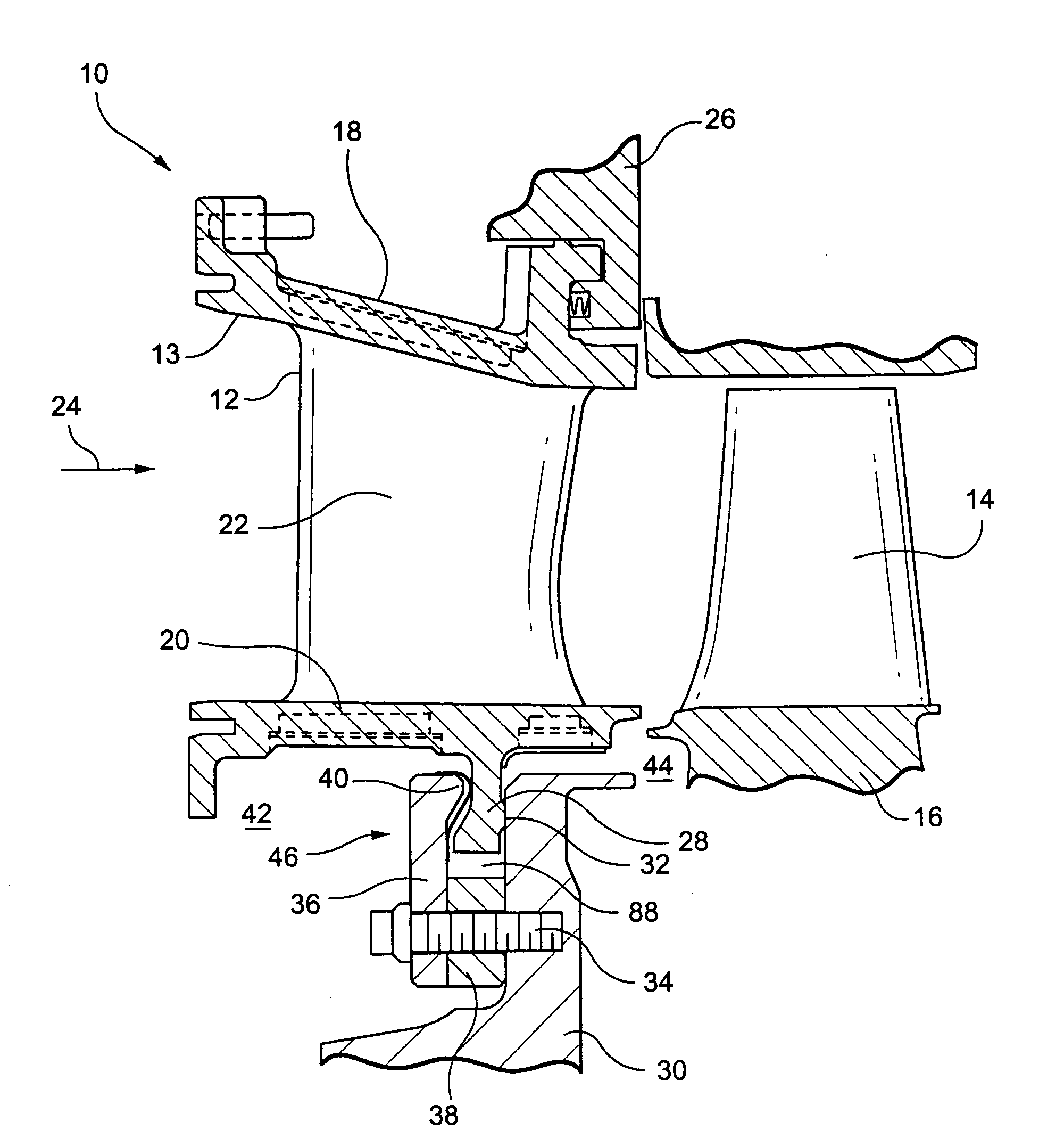 System for sealing an inner retainer segment and support ring in a gas turbine and methods therefor