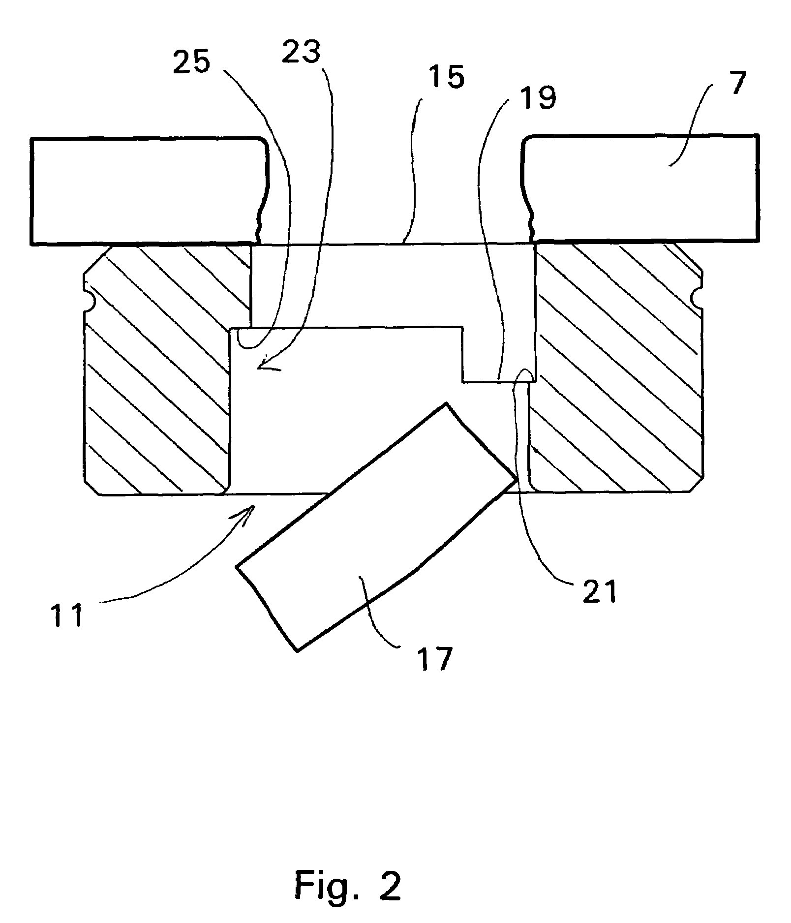 Slug pulling preventing tooling die