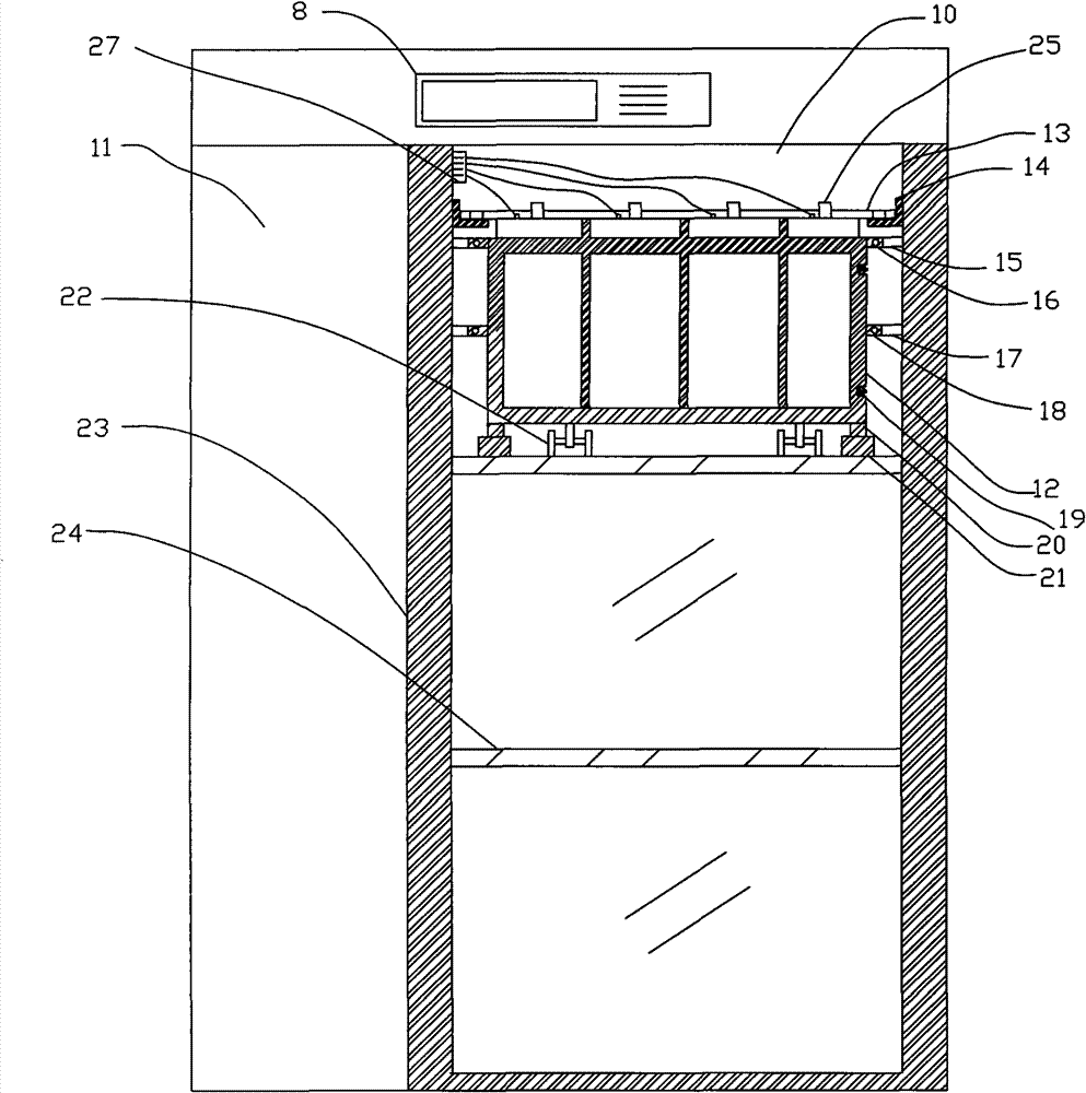 Energy-accumulating system module for power emergency power supply of nuclear power plant