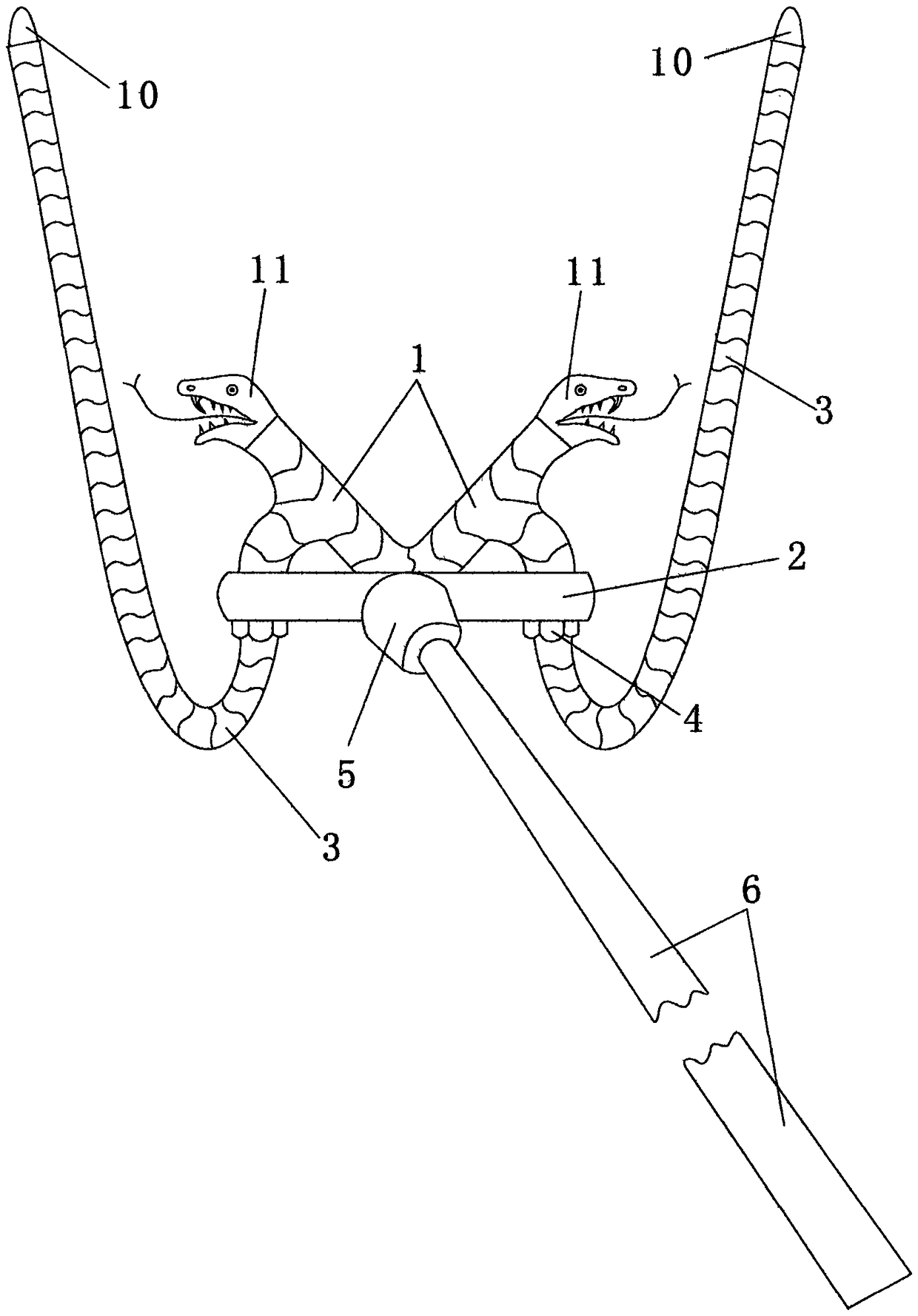 double snake fork