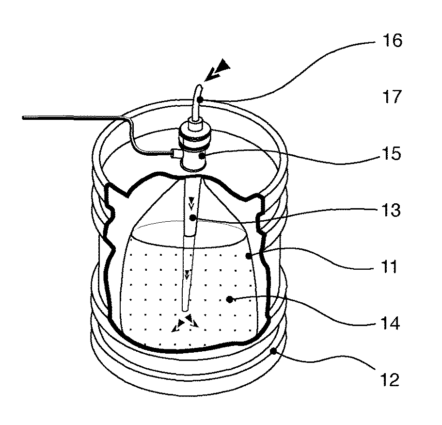 Fluid dispensor with isolation membrane