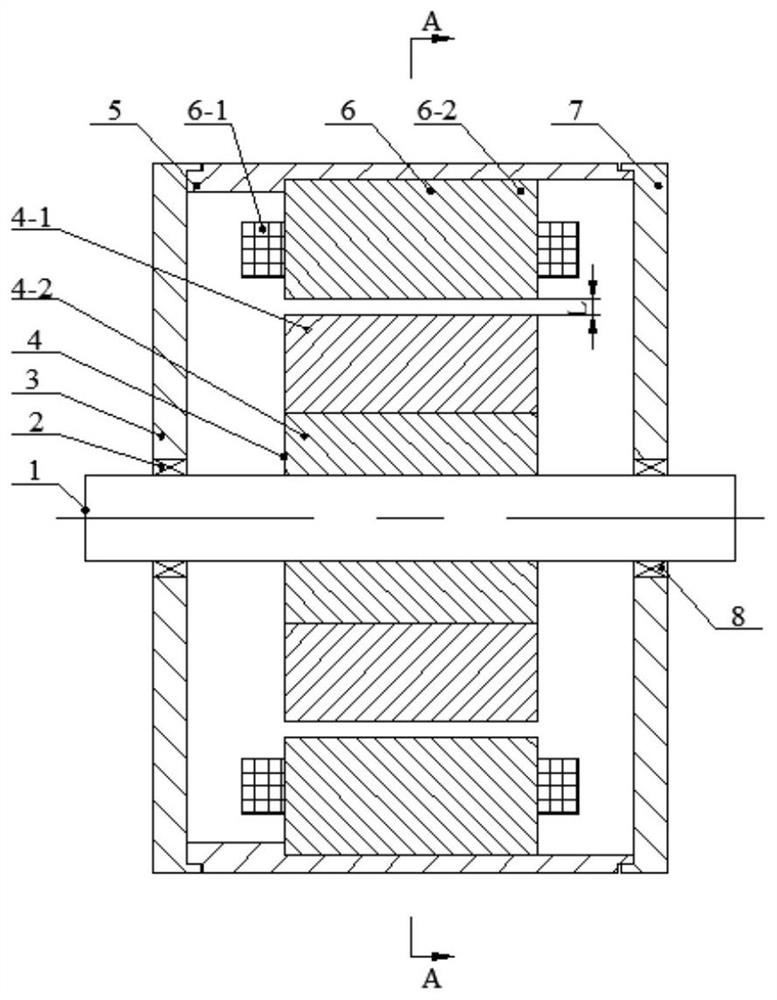 Anti-saliency tangentially magnetized multi-phase permanent magnet fault-tolerant motor