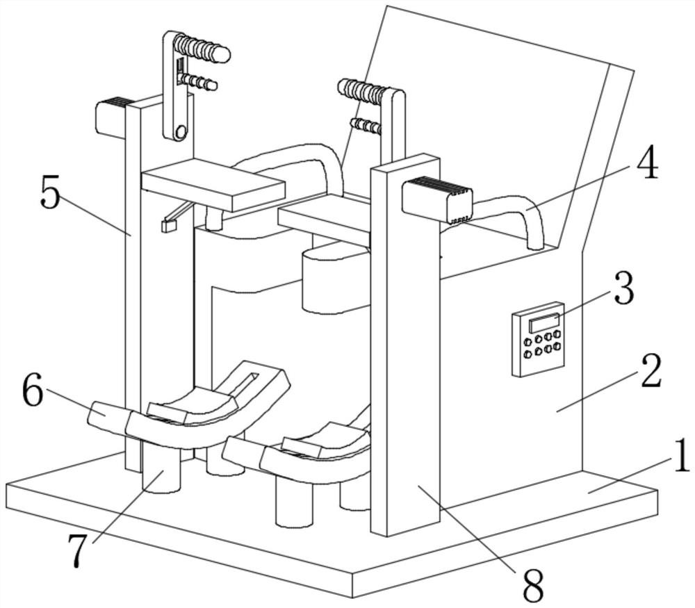 Orthopedic rehabilitation device for internet control