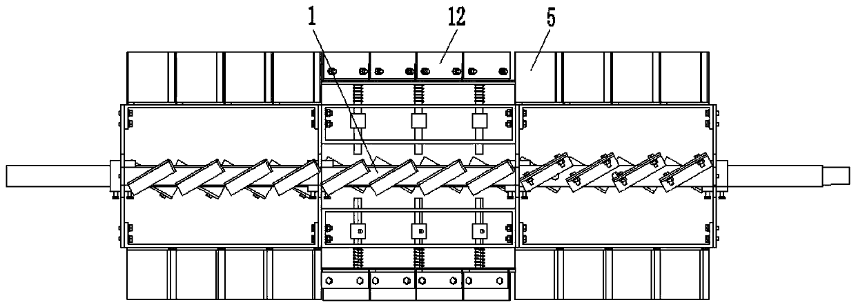 Single-shaft multi-effect assembling stirring device