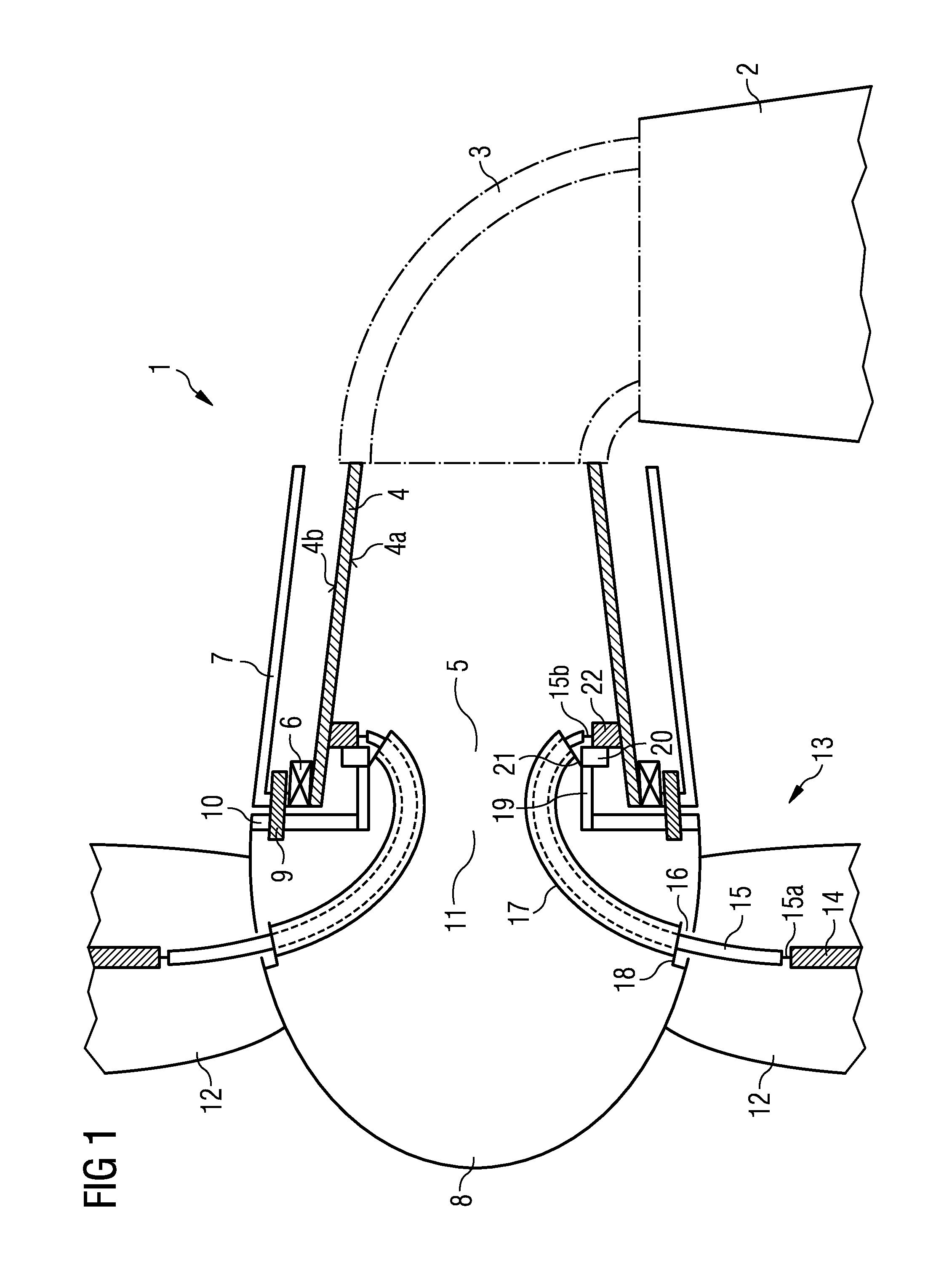 Lightning protection system for a wind turbine and wind turbine with a lightning protection system