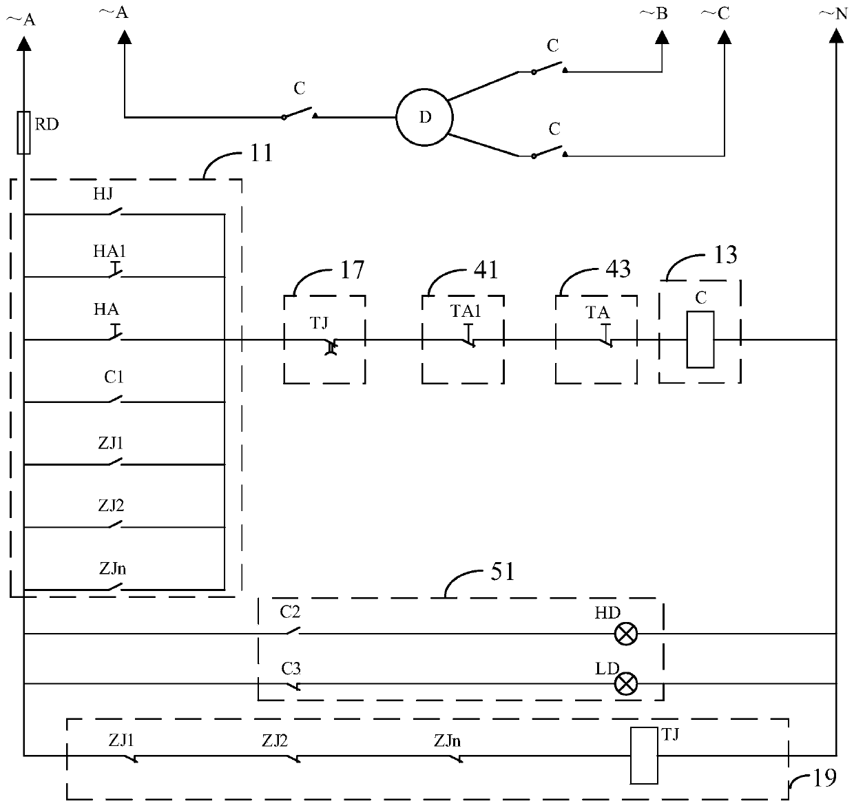 Control circuit of smoke exhaust fan and smoke exhaust control system