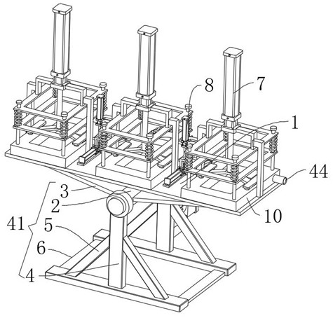 Shaping device for decorative picture frame production