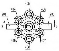 Biomass gas purifier and gasification purification device