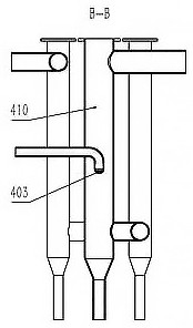 Biomass gas purifier and gasification purification device