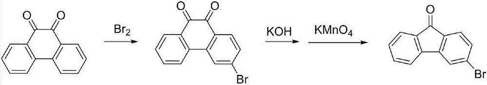 3-bromofluorenone preparation method