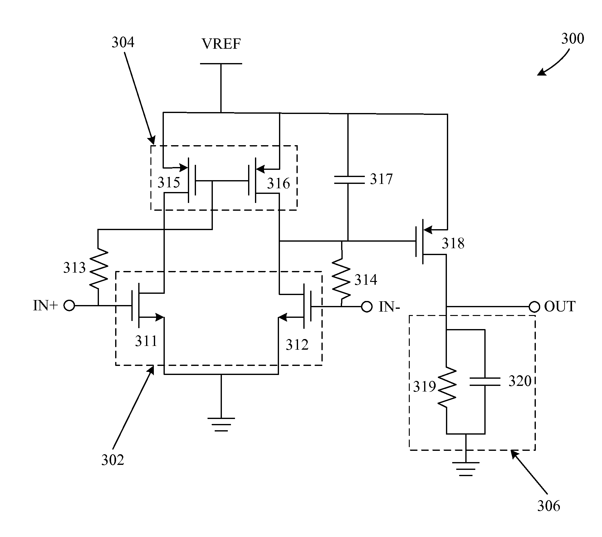 Systems and methods for an adaptive bias circuit for a differential power amplifier