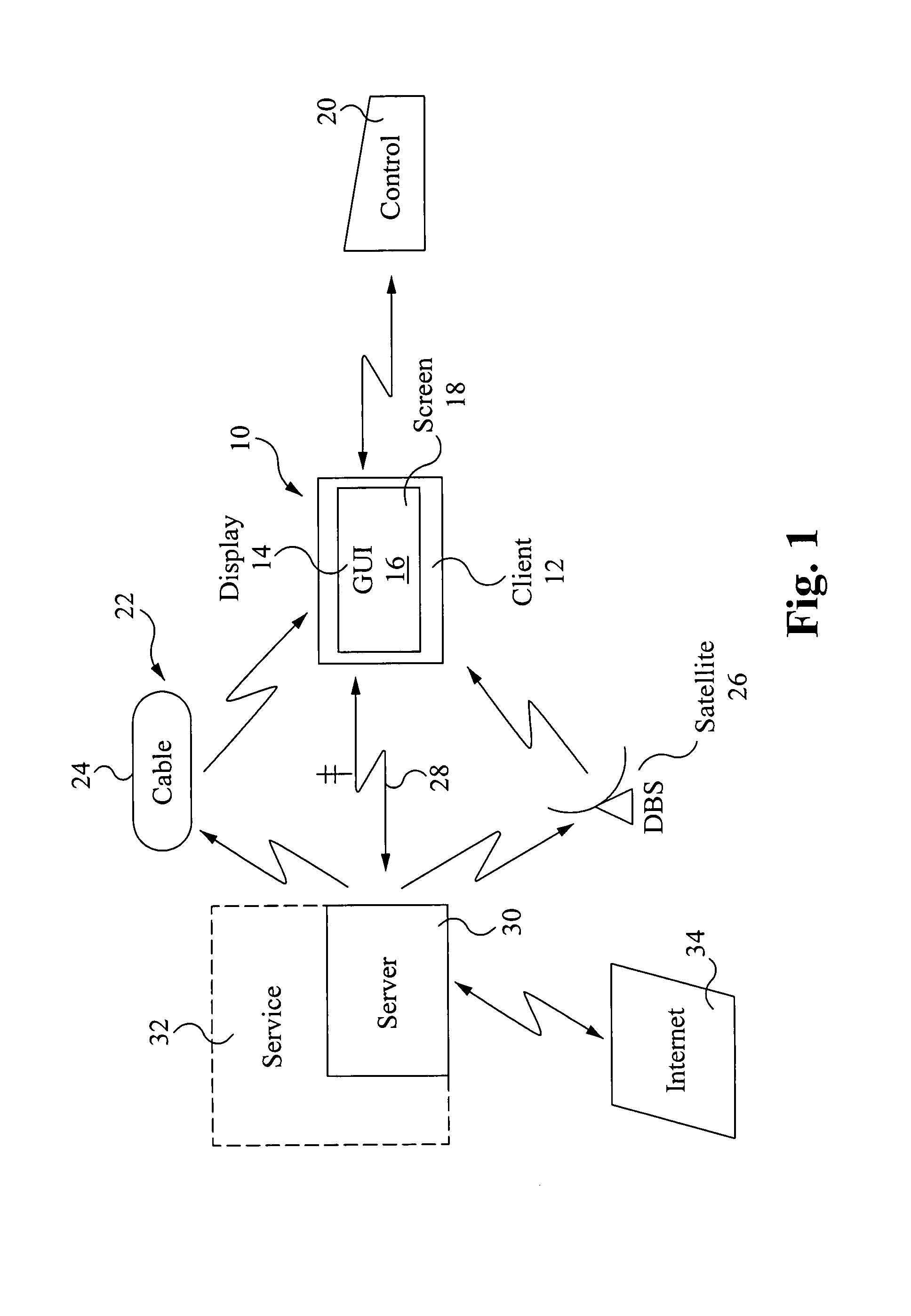 Content navigator graphical user interface system and method