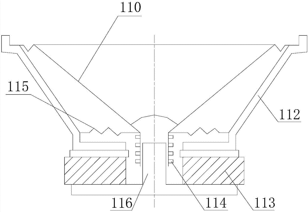 Loudspeaker as well as television and sound box adopting loudspeaker