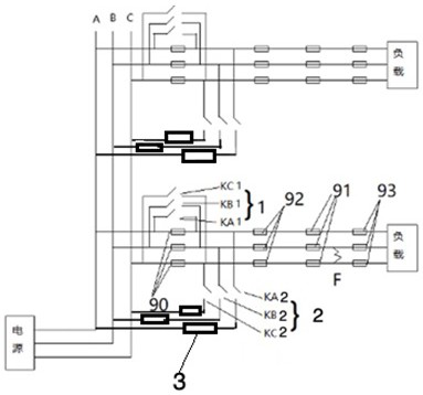 Method for processing interphase short circuit of three-phase power supply system