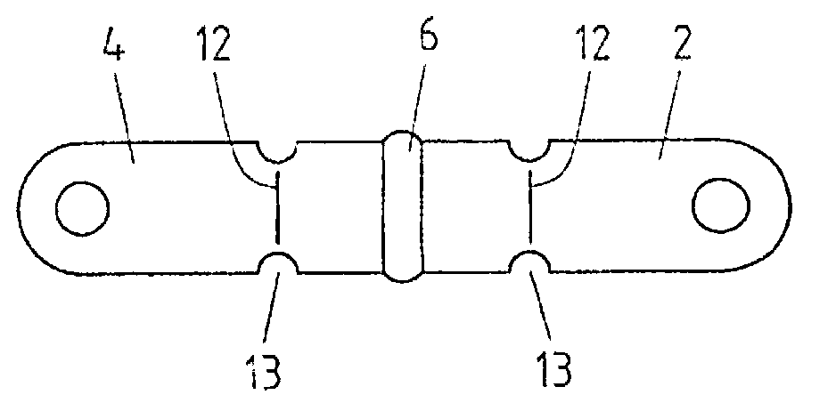 Fuse for motor vehicle power line