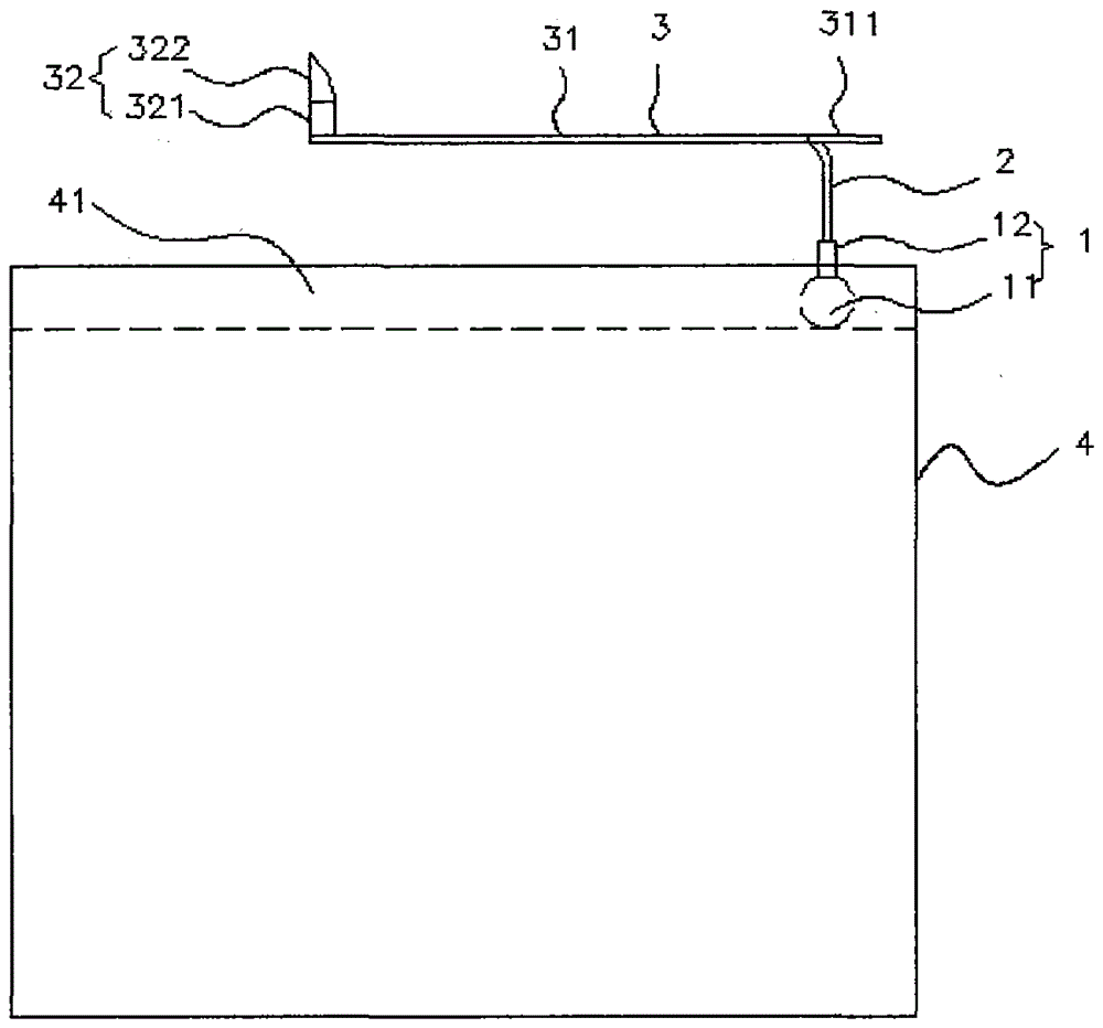 Nylon slice feeding special bagging device