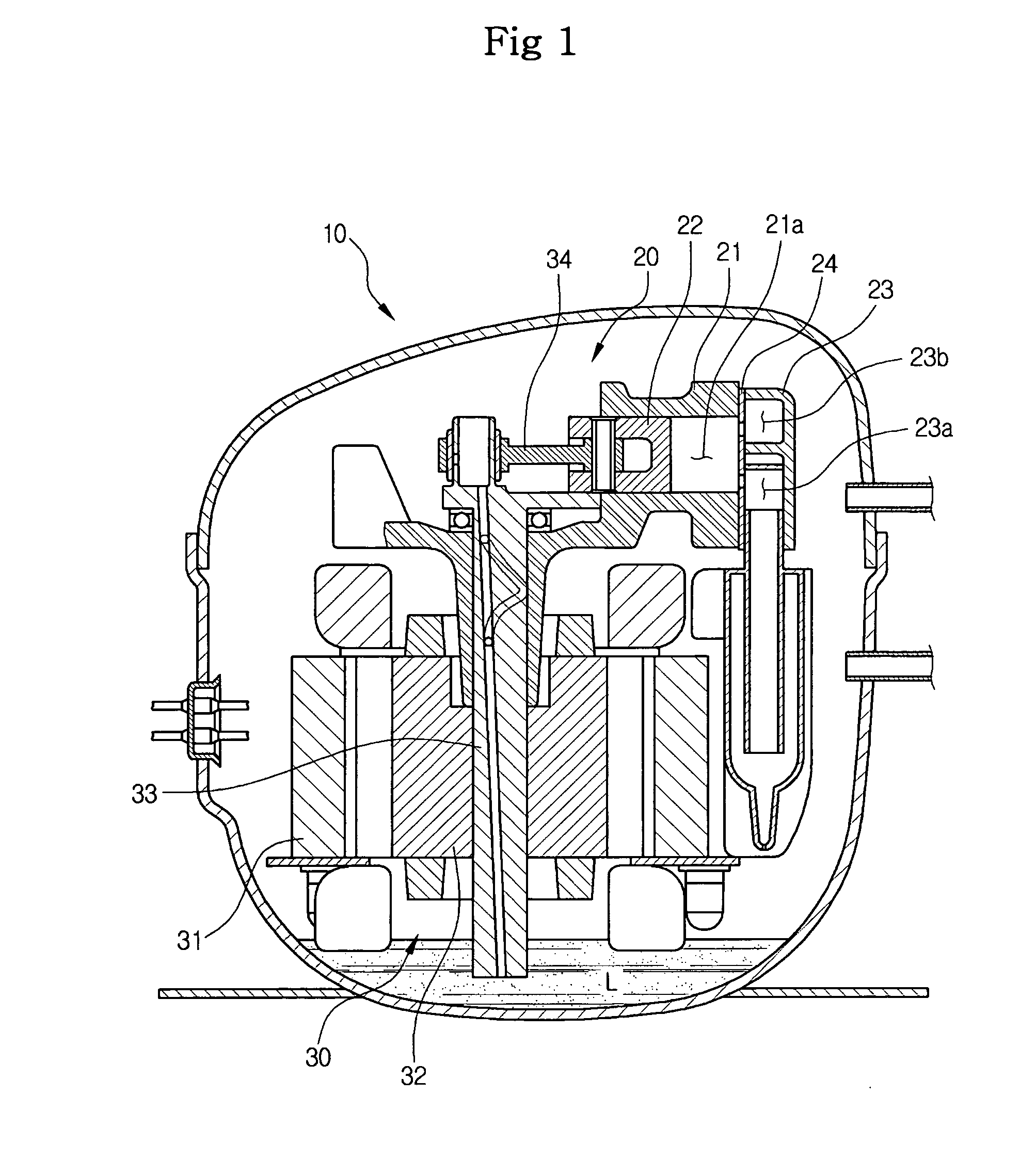 Hermetic compressor