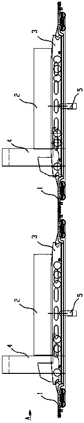 A new type of railway freight car for piggyback transportation