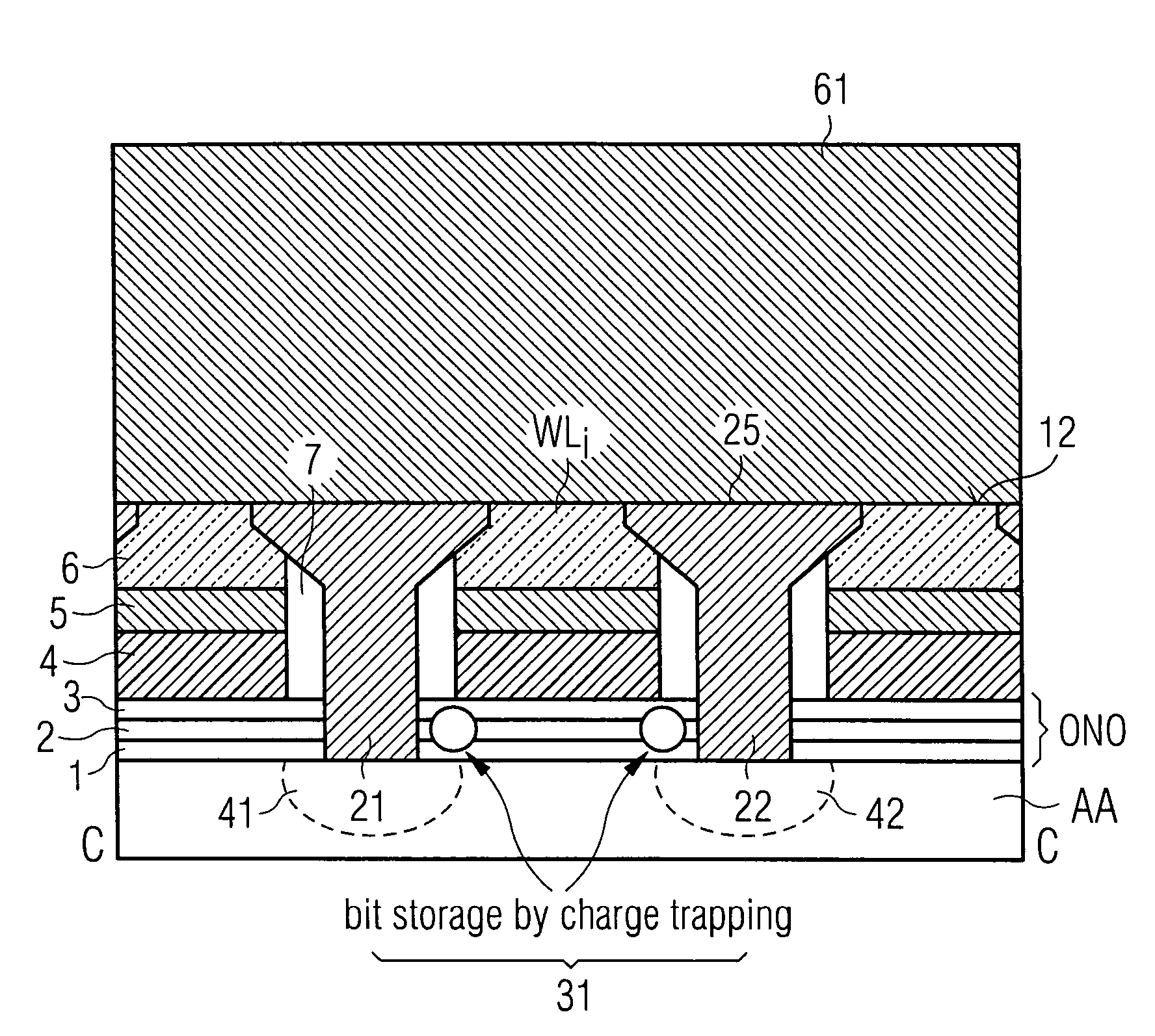 Method of forming a contact in a flash memory device