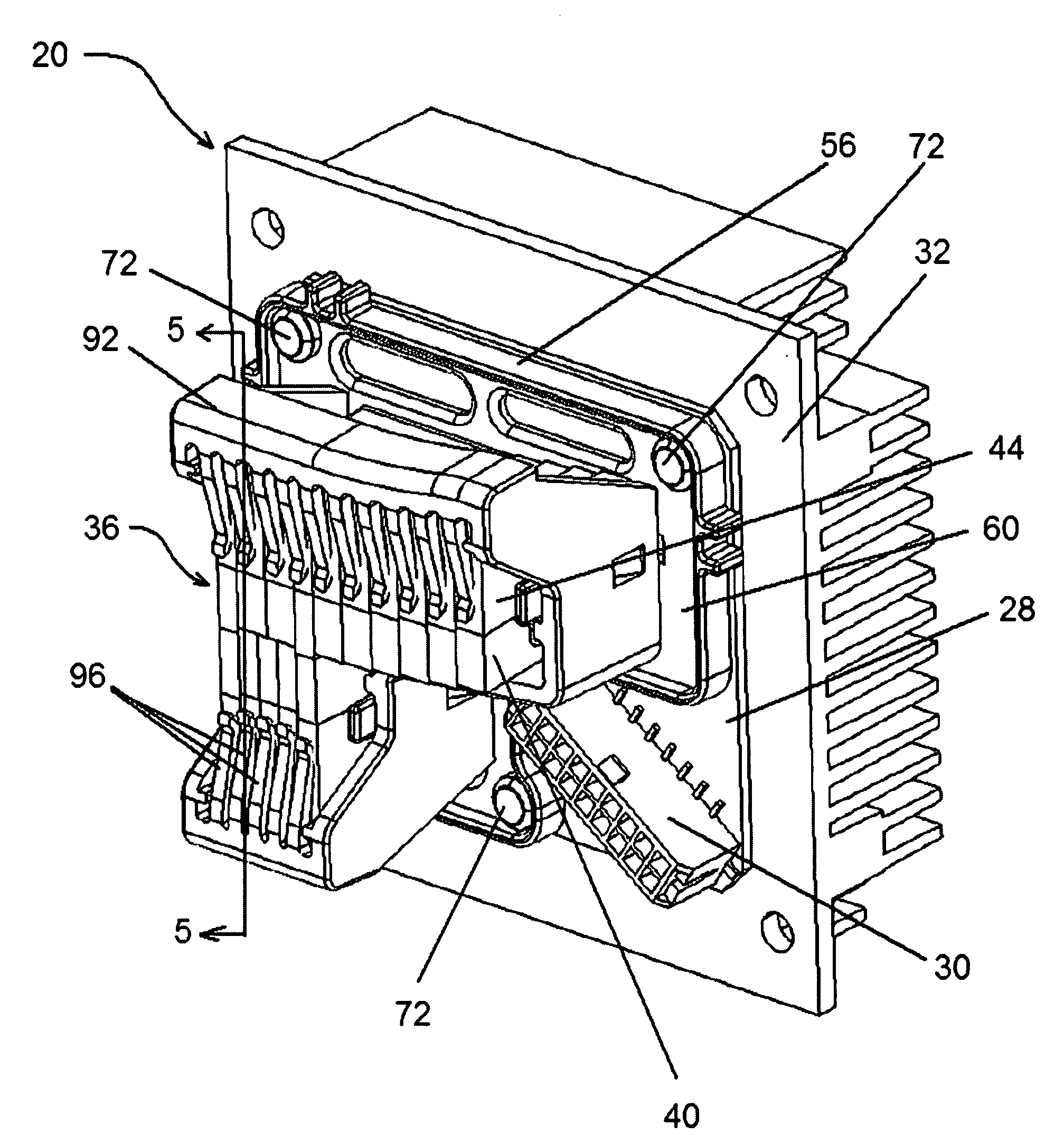 Semiconductor light engine using polymer light pipes and lighting systems constructed with the light engine