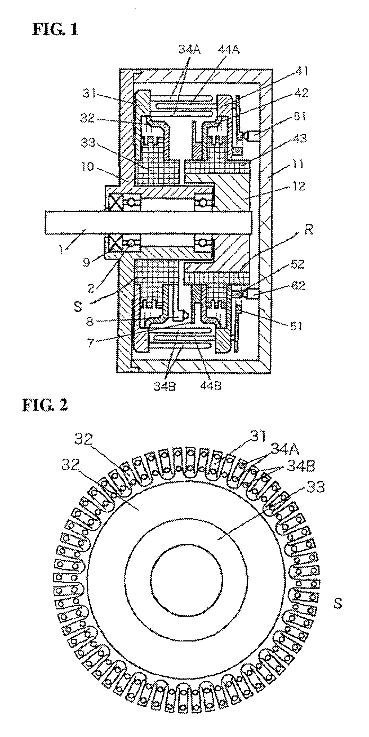 Electrostatic motor