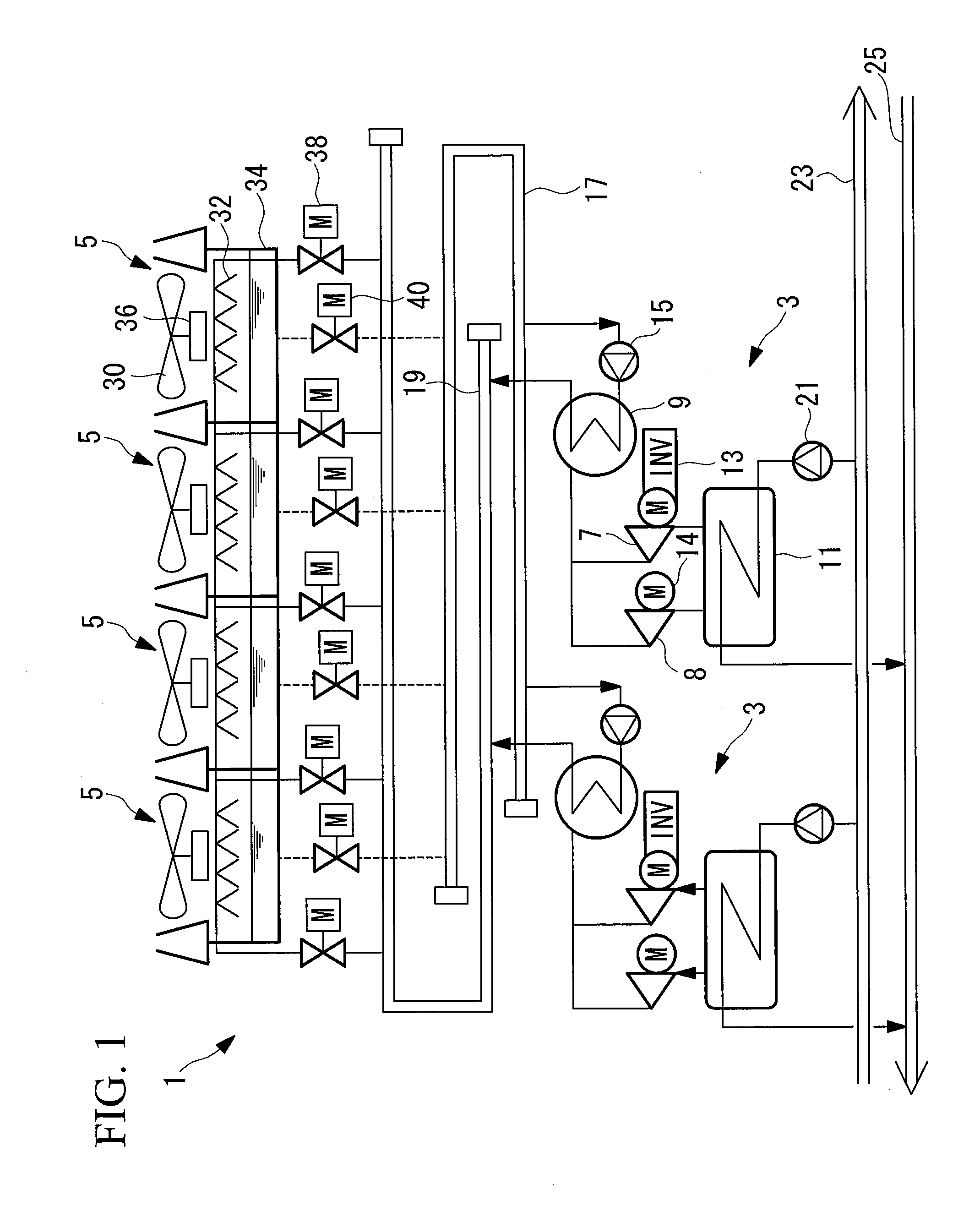 Centrifugal-chiller and method for controlling the same
