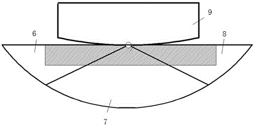 Automatic reversing visual angle switching rearview system and method based on radars