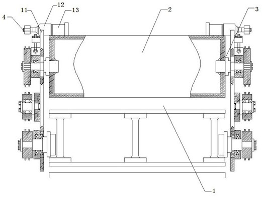 Novel roller press