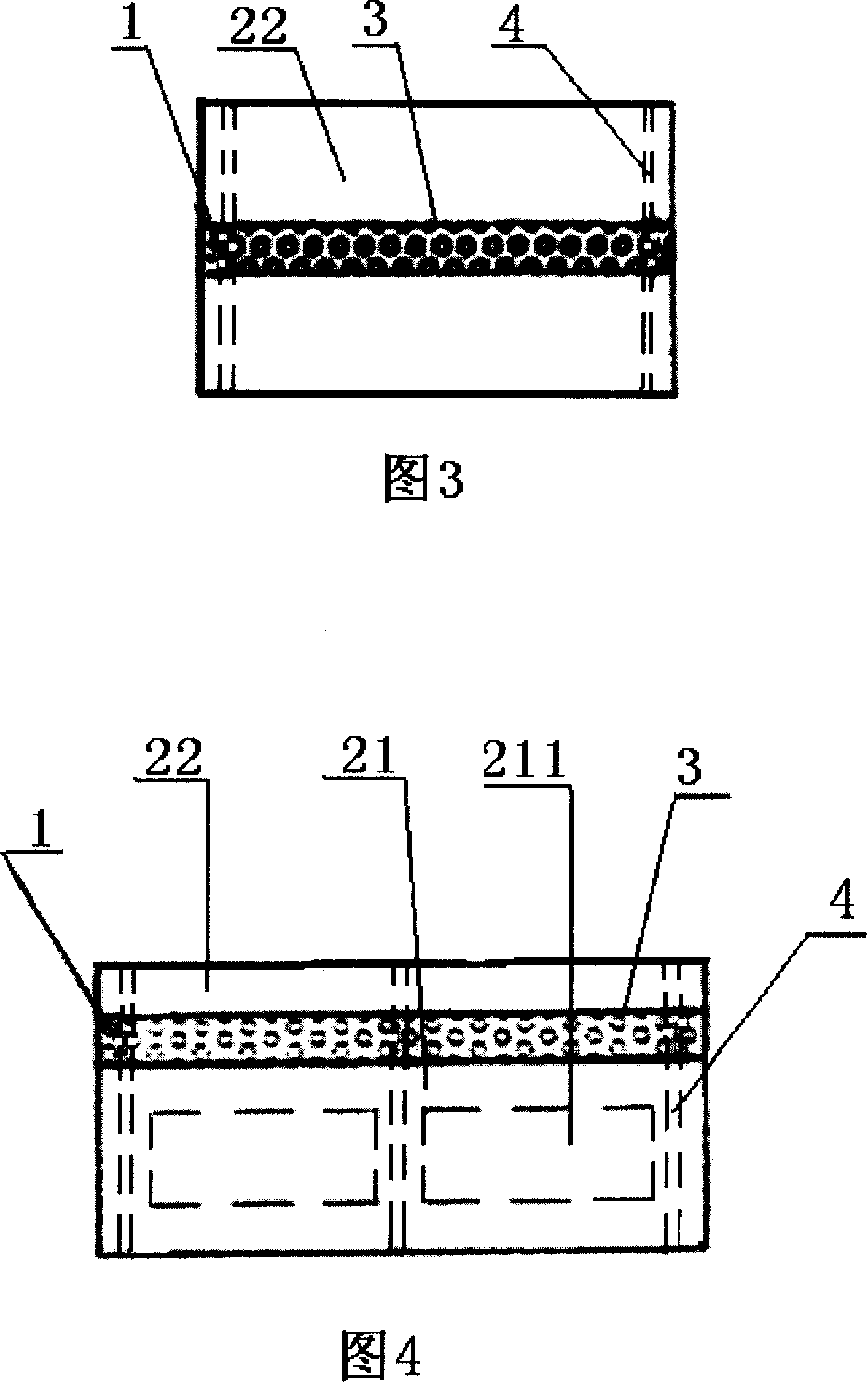 Built-in thermal-insulating concrete block and its manufacturing method