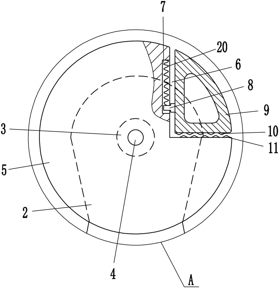 A cloth pilling tester