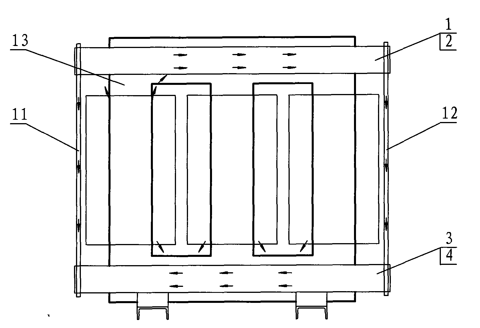 Energy-saving magnetic shielding transformer